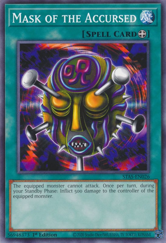 Mask of the Accursed [STAS-EN026] Common | Odin's Place
