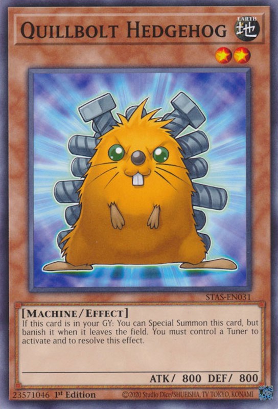 Quillbolt Hedgehog [STAS-EN031] Common | Odin's Place