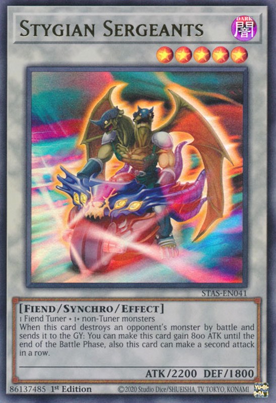 Stygian Sergeants [STAS-EN041] Ultra Rare | Odin's Place