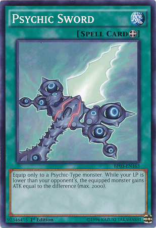 Psychic Sword [BP03-EN163] Common | Odin's Place