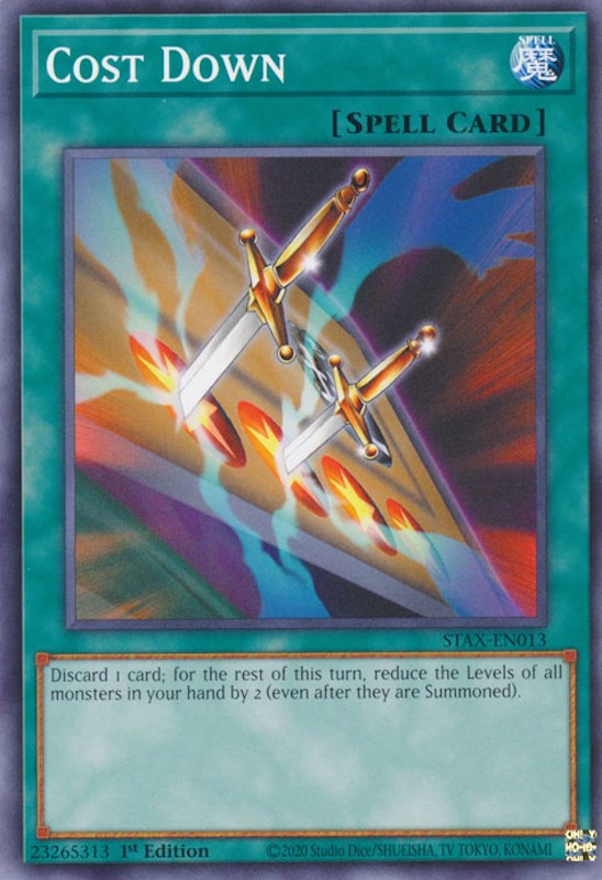 Cost Down [STAX-EN013] Common | Odin's Place