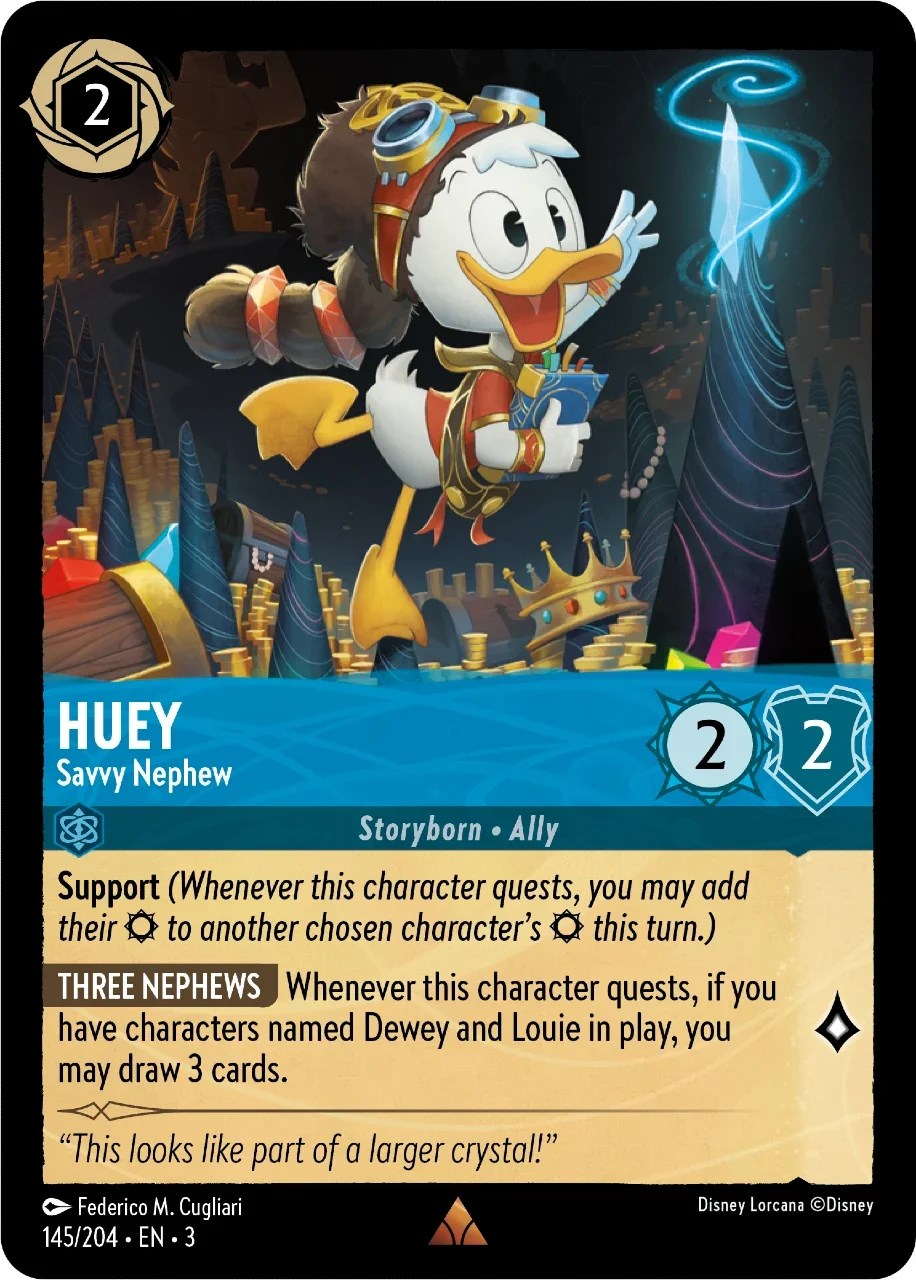 Huey - Savvy Nephew (145/204) [Into the Inklands] | Odin's Place