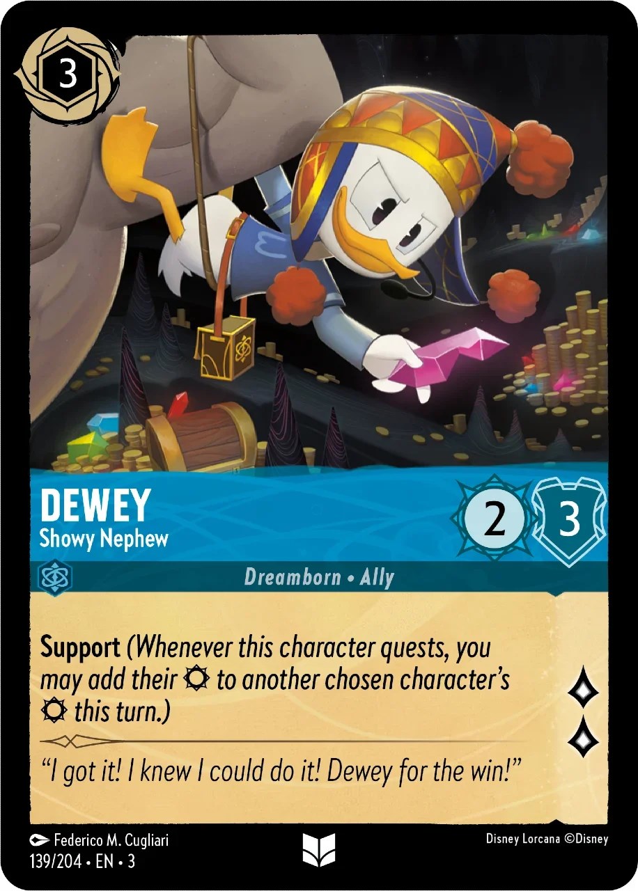 Dewey - Showy Nephew (139/204) [Into the Inklands] | Odin's Place