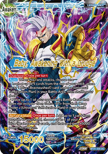 Baby // Baby, Awakening With a Grudge (Giant Card) (BT21-035) [Oversized Cards] | Odin's Place