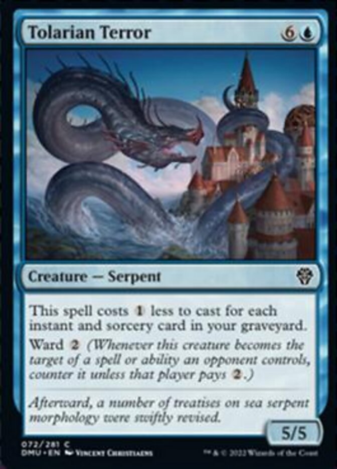 Tolarian Terror [Dominaria United] | Odin's Place