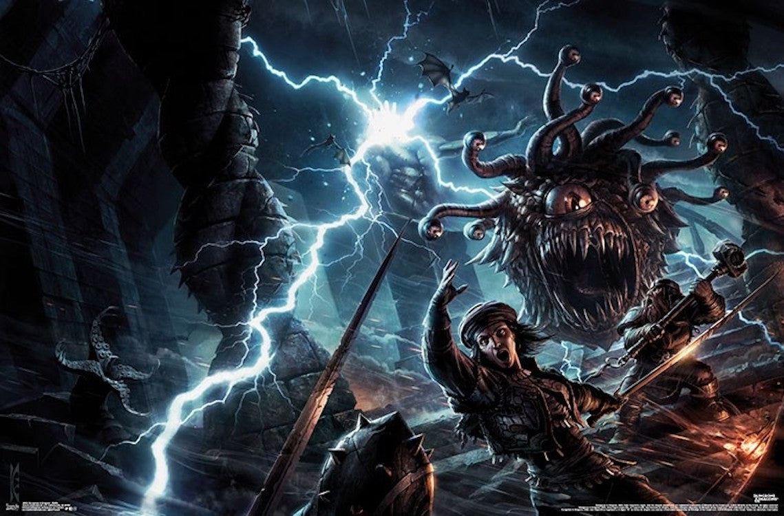 Poster: Dungeons and Dragons - Battle | Odin's Place