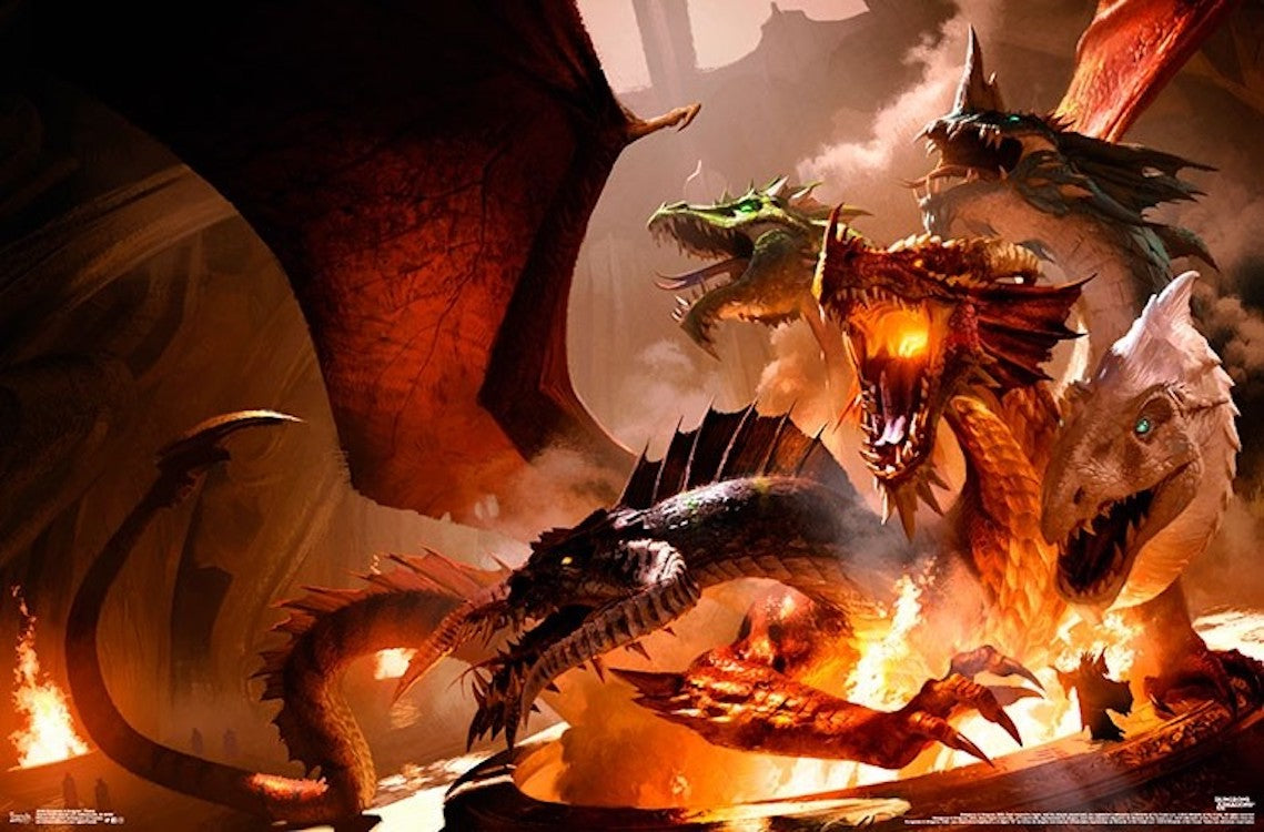 Poster: Dungeons and Dragons - Tiamat | Odin's Place