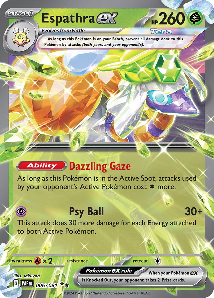 Espathra ex (006/091) [Scarlet & Violet: Paldean Fates] | Odin's Place