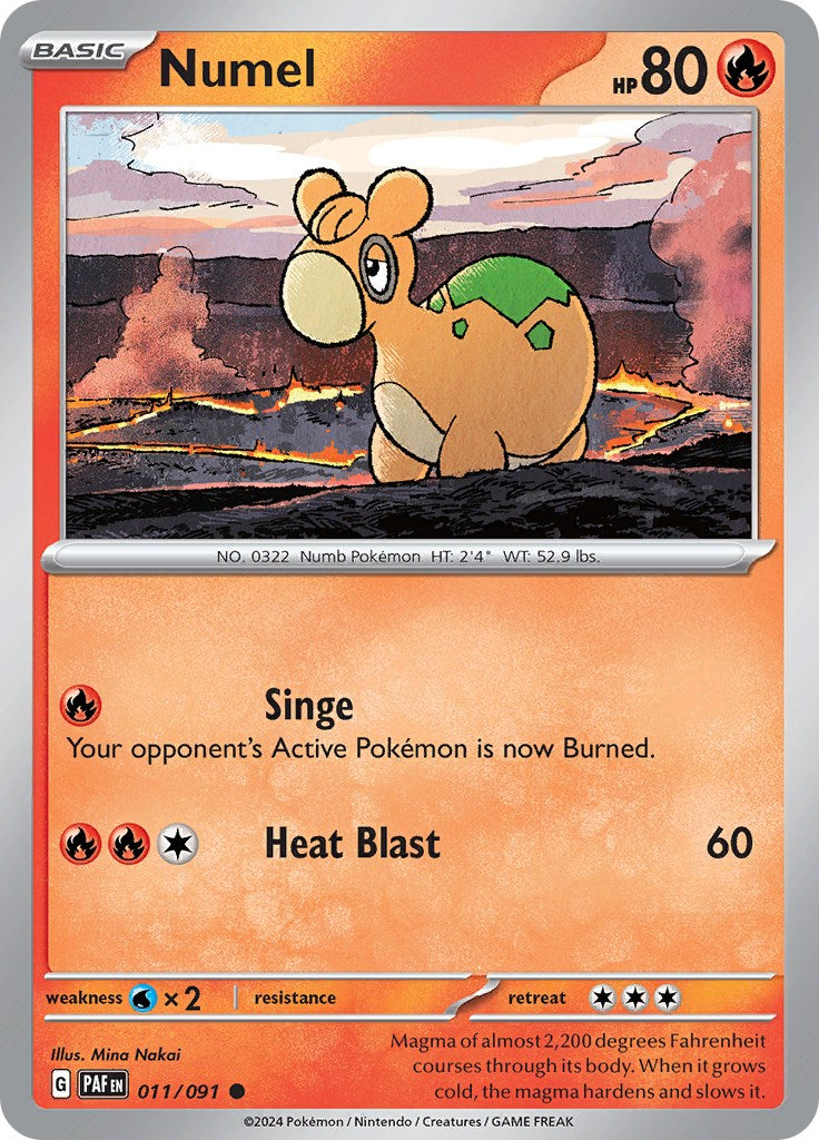 Numel (011/091) [Scarlet & Violet: Paldean Fates] | Odin's Place