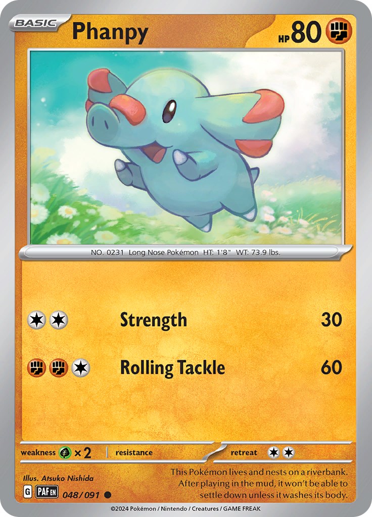 Phanpy (048/091) [Scarlet & Violet: Paldean Fates] | Odin's Place