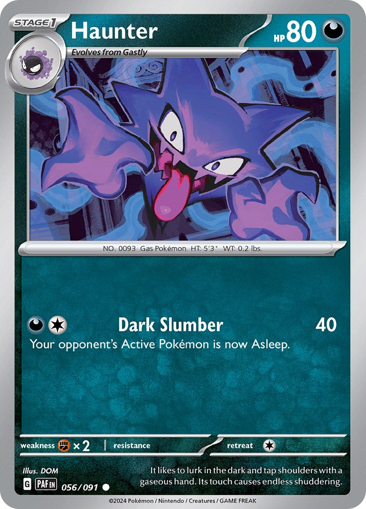 Haunter (056/091) [Scarlet & Violet: Paldean Fates] | Odin's Place
