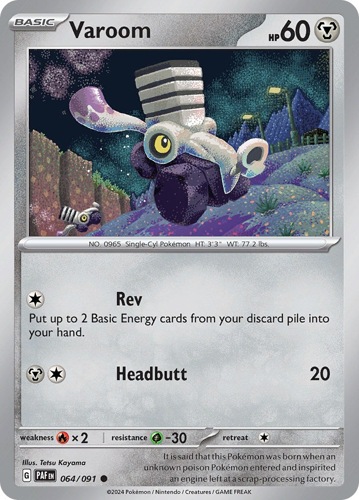 Varoom (064/091) [Scarlet & Violet: Paldean Fates] | Odin's Place