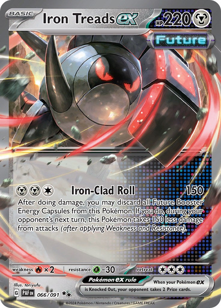 Iron Treads ex (066/091) [Scarlet & Violet: Paldean Fates] | Odin's Place