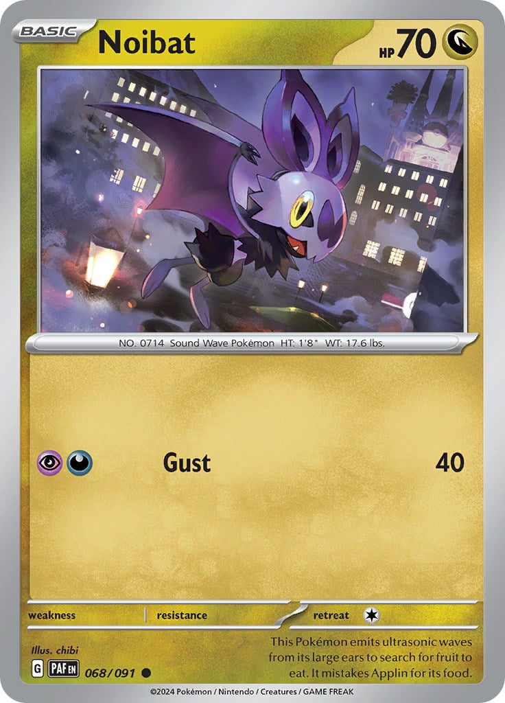 Noibat (068/091) [Scarlet & Violet: Paldean Fates] | Odin's Place