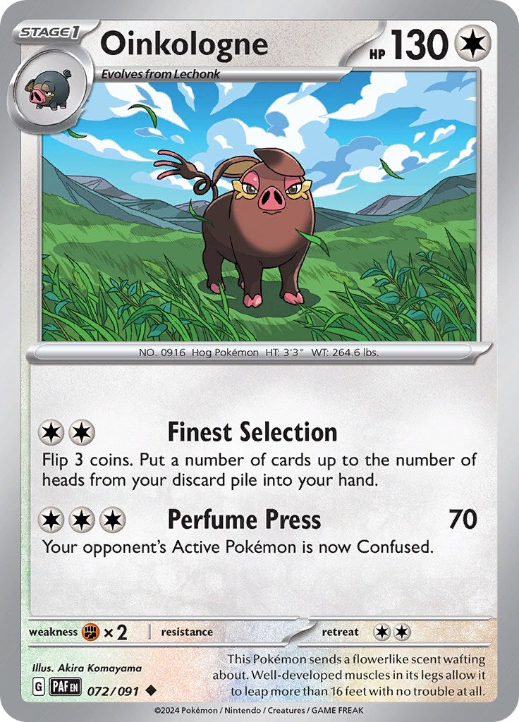 Oinkologne (072/091) [Scarlet & Violet: Paldean Fates] | Odin's Place