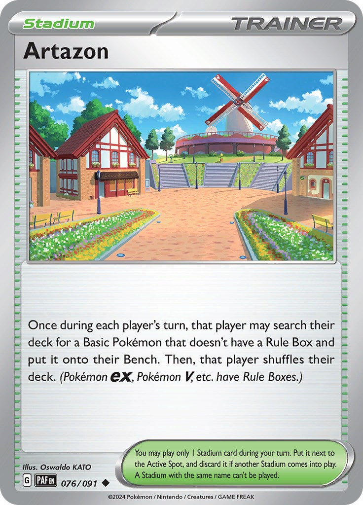 Artazon (076/091) [Scarlet & Violet: Paldean Fates] | Odin's Place