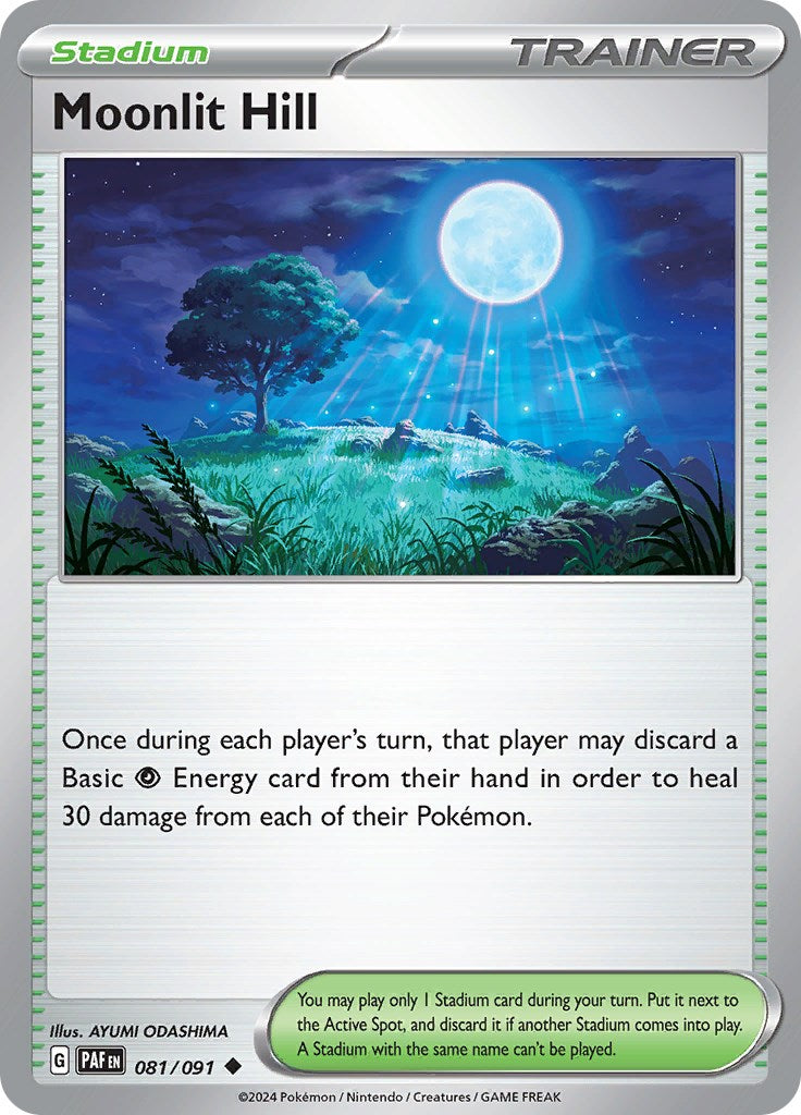 Moonlit Hill (081/091) [Scarlet & Violet: Paldean Fates] | Odin's Place