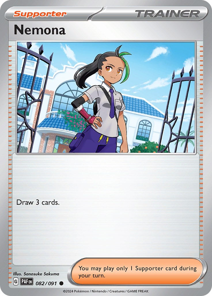 Nemona (082/091) [Scarlet & Violet: Paldean Fates] | Odin's Place