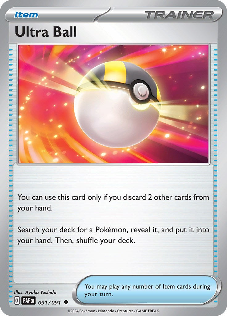 Ultra Ball (091/091) [Scarlet & Violet: Paldean Fates] | Odin's Place