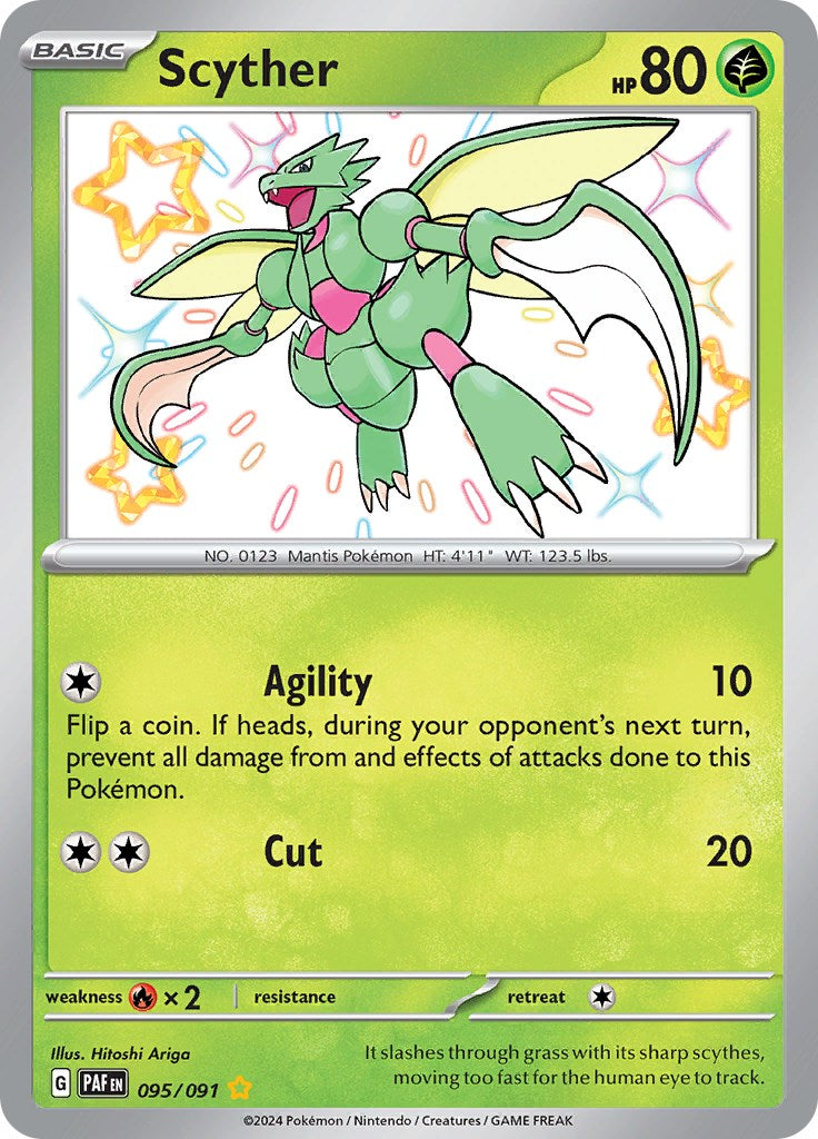Scyther (095/091) [Scarlet & Violet: Paldean Fates] | Odin's Place
