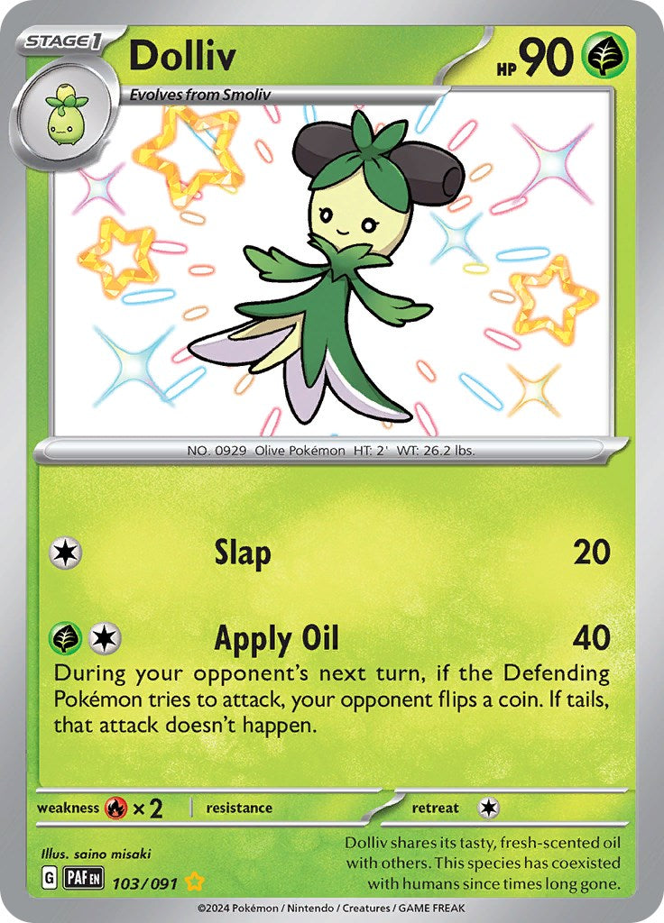 Dolliv (103/091) [Scarlet & Violet: Paldean Fates] | Odin's Place
