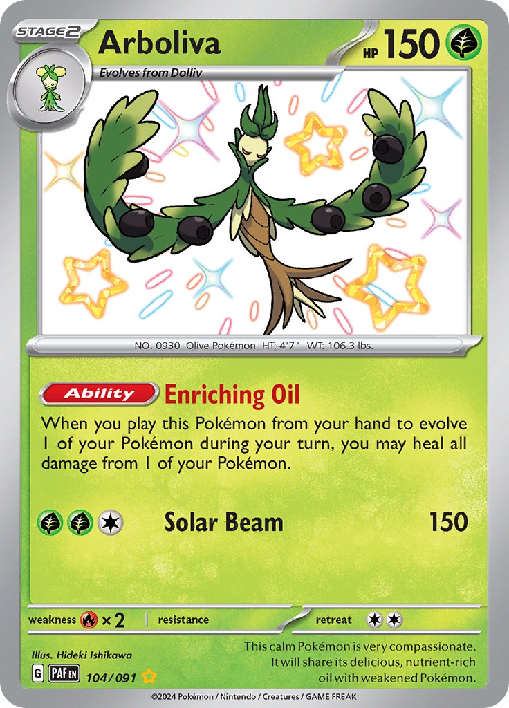 Arboliva (104/091) [Scarlet & Violet: Paldean Fates] | Odin's Place