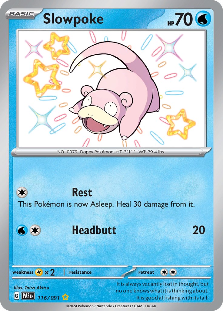 Slowpoke (116/091) [Scarlet & Violet: Paldean Fates] | Odin's Place