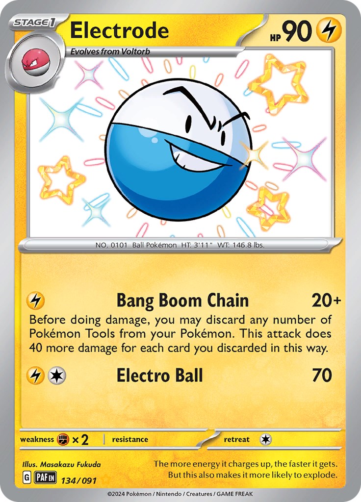 Electrode (134/091) [Scarlet & Violet: Paldean Fates] | Odin's Place