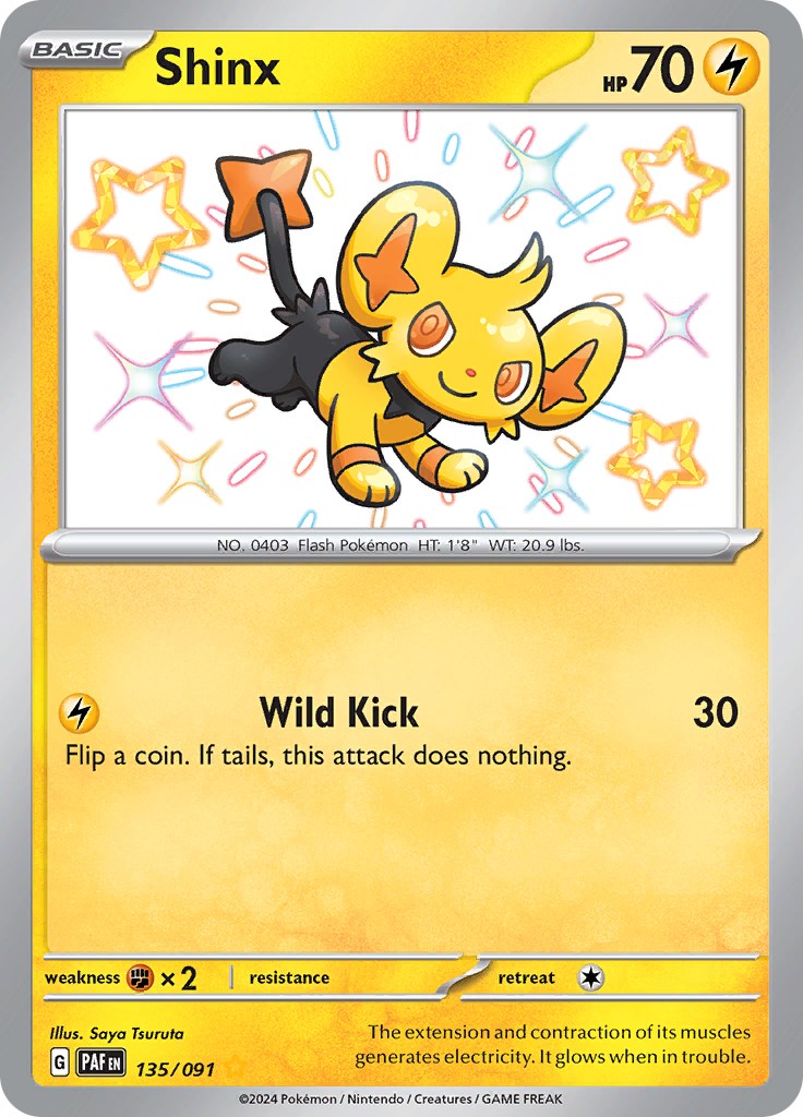 Shinx (135/091) [Scarlet & Violet: Paldean Fates] | Odin's Place