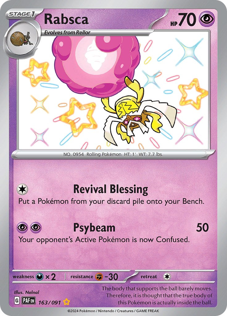 Rabsca (163/091) [Scarlet & Violet: Paldean Fates] | Odin's Place