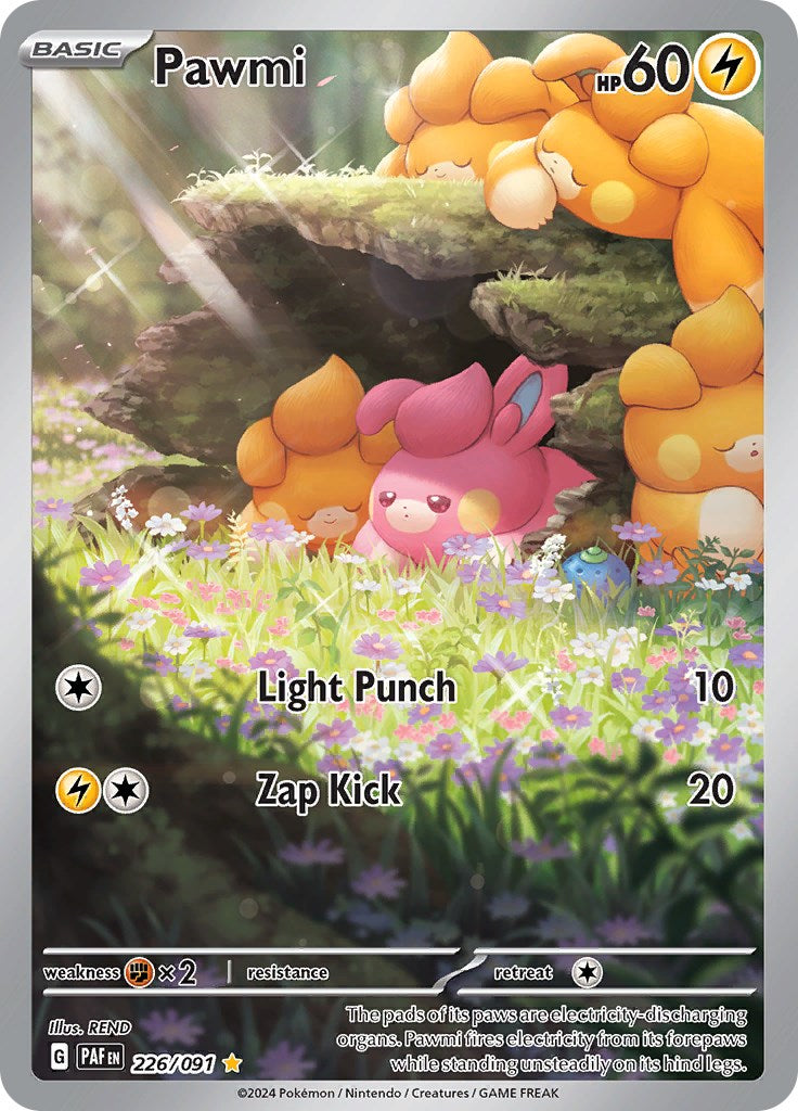 Pawmi (226/091) [Scarlet & Violet: Paldean Fates] | Odin's Place