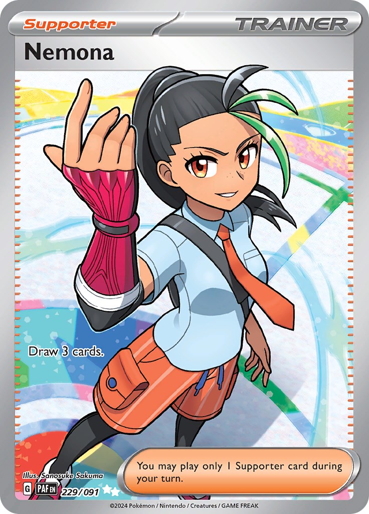 Nemona (229/091) [Scarlet & Violet: Paldean Fates] | Odin's Place
