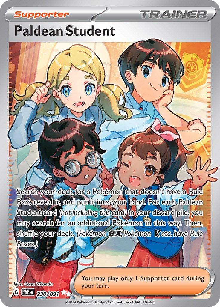 Paldean Student (230/091) [Scarlet & Violet: Paldean Fates] | Odin's Place