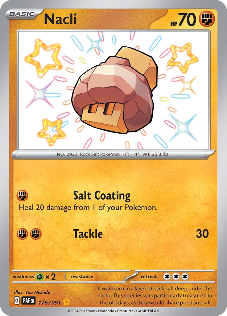 Nacli (176/091) [Scarlet & Violet: Paldean Fates] | Odin's Place