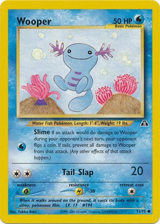 Wooper (71/75) [Neo Discovery Unlimited] | Odin's Place