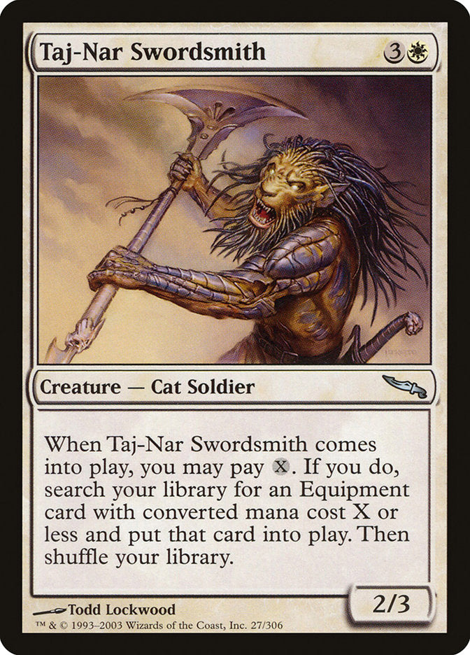 Taj-Nar Swordsmith (27) [Mirrodin] | Odin's Place