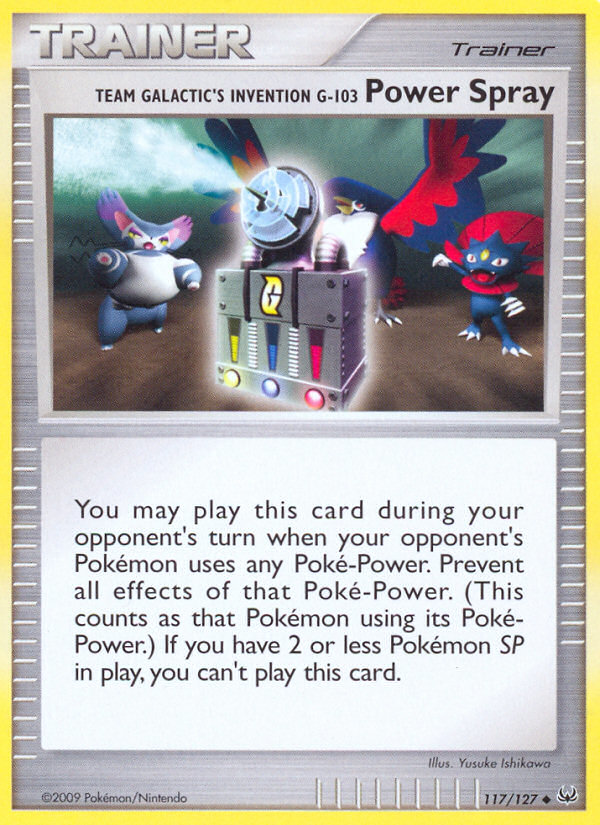 Team Galactic's Invention G-103 Power Spray (117/127) [Platinum: Base Set] | Odin's Place