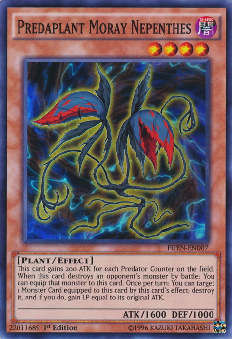 Predaplant Moray Nepenthes [FUEN-EN007] Super Rare | Odin's Place