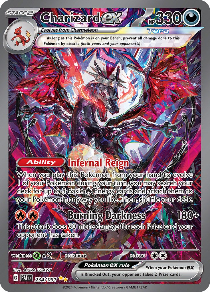 Charizard ex (234/091) [Scarlet & Violet: Paldean Fates] | Odin's Place