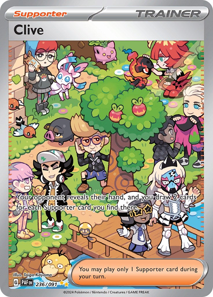 Clive (236/091) [Scarlet & Violet: Paldean Fates] | Odin's Place