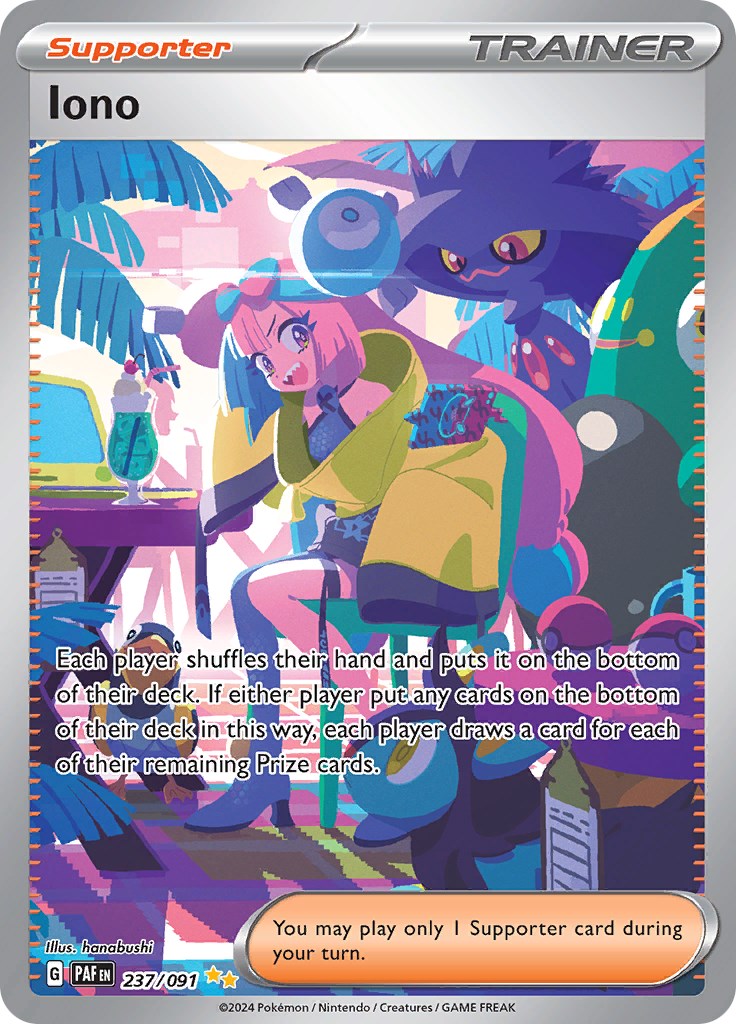 Iono (237/091) [Scarlet & Violet: Paldean Fates] | Odin's Place