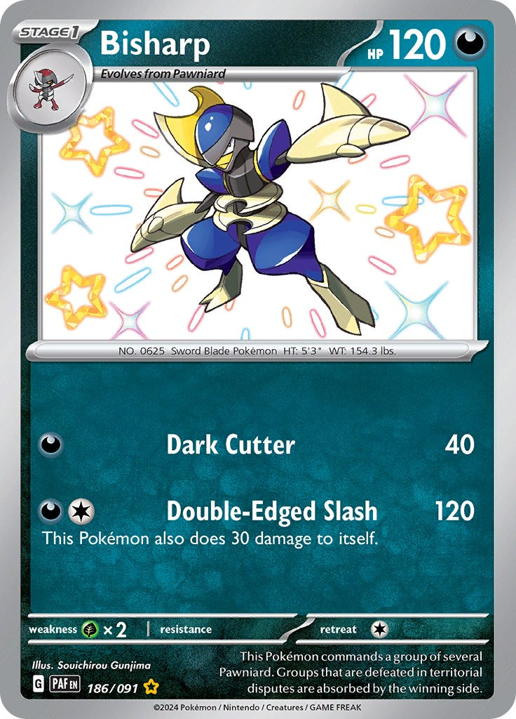Bisharp (186/091) [Scarlet & Violet: Paldean Fates] | Odin's Place