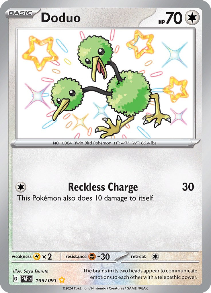 Doduo (199/091) [Scarlet & Violet: Paldean Fates] | Odin's Place