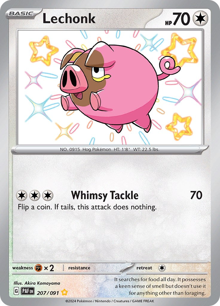 Lechonk (207/091) [Scarlet & Violet: Paldean Fates] | Odin's Place