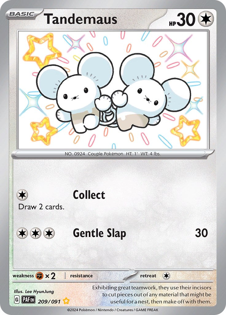 Tandemaus (209/091) [Scarlet & Violet: Paldean Fates] | Odin's Place