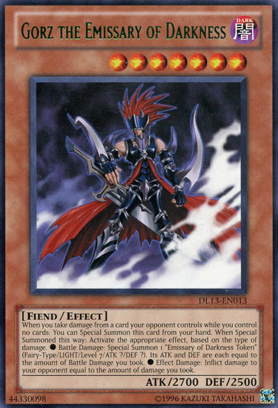 Gorz the Emissary of Darkness (Green) [DL13-EN013] Rare | Odin's Place