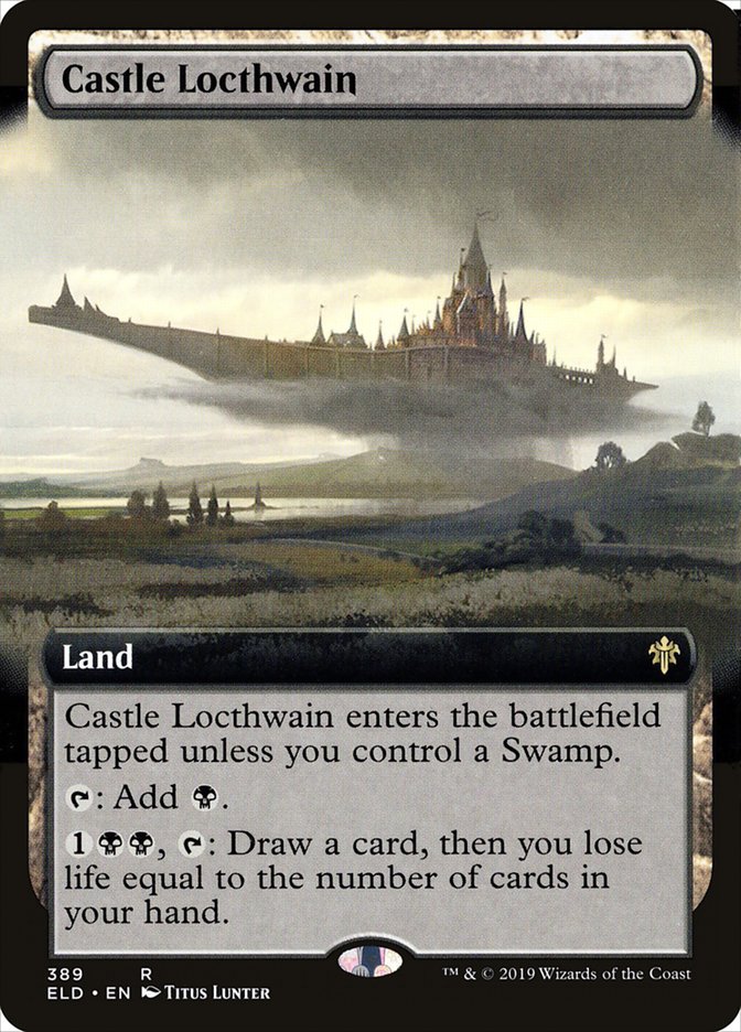 Castle Locthwain (Extended Art) [Throne of Eldraine] | Odin's Place