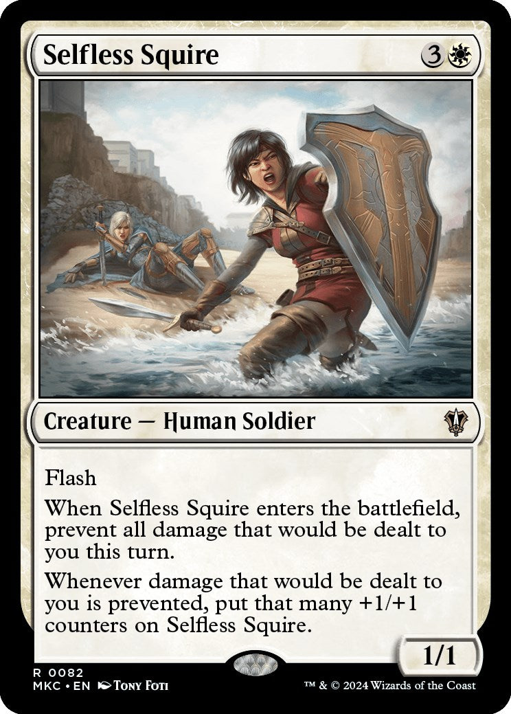 Selfless Squire [Murders at Karlov Manor Commander] | Odin's Place