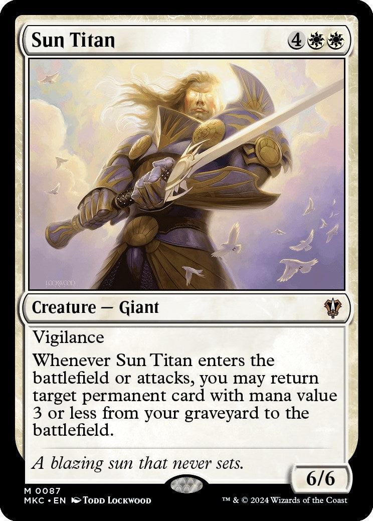 Sun Titan [Murders at Karlov Manor Commander] | Odin's Place
