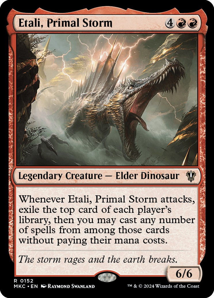 Etali, Primal Storm [Murders at Karlov Manor Commander] | Odin's Place